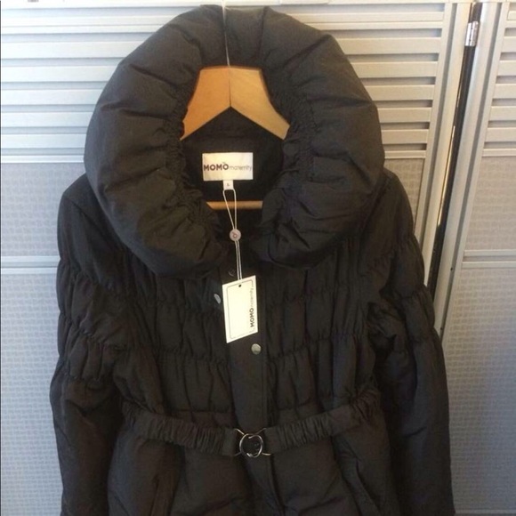 Momo Maternity Coat Sz L - Picture 1 of 2